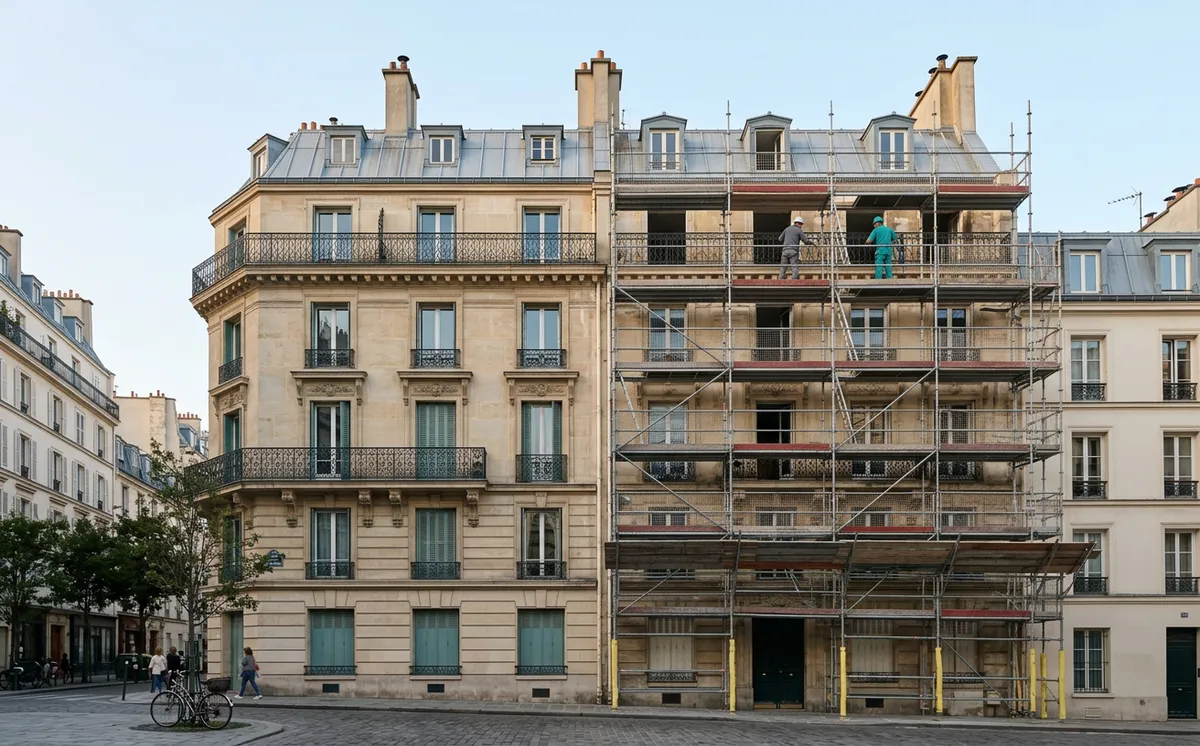 Plan pluriannuel de travaux d'une copropriété